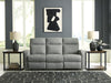Gauntlet Reclining Sofa - Furniture Bros & Mattress (Bolingbrook, IL)