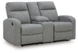 Gauntlet Reclining Loveseat with Console - Furniture Bros & Mattress (Bolingbrook, IL)