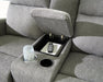 Gauntlet Reclining Loveseat with Console - Furniture Bros & Mattress (Bolingbrook, IL)