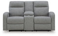 Gauntlet Reclining Loveseat with Console - Furniture Bros & Mattress (Bolingbrook, IL)