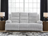 Rhines Falls Power Reclining Sofa with Drop Down Table - Furniture Bros & Mattress (Bolingbrook, IL)