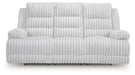 Rhines Falls Power Reclining Sofa with Drop Down Table - Furniture Bros & Mattress (Bolingbrook, IL)