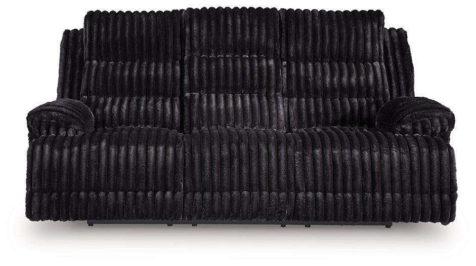 Rhine Falls Power Reclining Sofa with Drop Down Table - Furniture Bros & Mattress (Bolingbrook, IL)