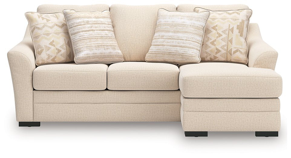 Lango Sofa Chaise Sleeper - Furniture Bros & Mattress (Bolingbrook, IL)