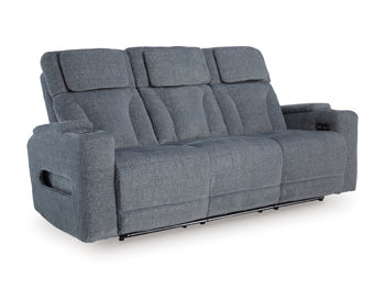 Studio Cave Power Reclining Sofa - Furniture Bros & Mattress (Bolingbrook, IL)
