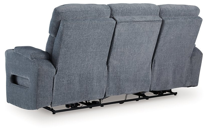 Studio Cave Power Reclining Sofa - Furniture Bros & Mattress (Bolingbrook, IL)