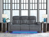 Studio Cave Power Reclining Sofa - Furniture Bros & Mattress (Bolingbrook, IL)