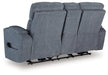 Studio Cave Power Reclining Loveseat with Console - Furniture Bros & Mattress (Bolingbrook, IL)