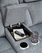 Studio Cave Power Reclining Loveseat with Console - Furniture Bros & Mattress (Bolingbrook, IL)