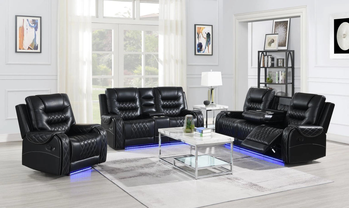 U140 Reclining Sofa-Reclining Loveseat