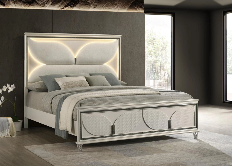 Queen Bed Frame - Dresser - Mirror - Chest - Nightstand