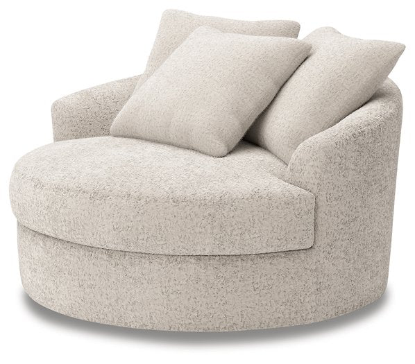 Cuddle Plush Oversized Swivel Accent Chair - Furniture Bros & Mattress (Bolingbrook, IL)