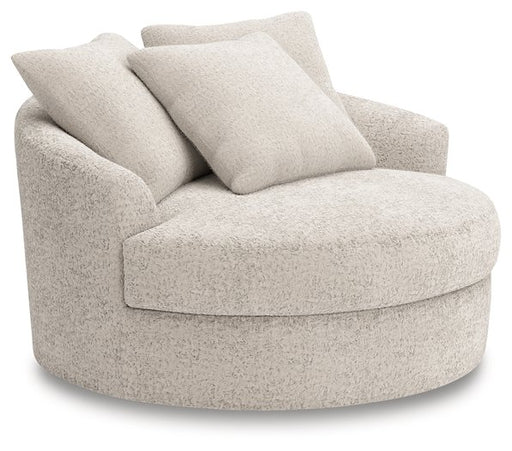 Cuddle Plush Oversized Swivel Accent Chair - Furniture Bros & Mattress (Bolingbrook, IL)