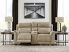 Next-Gen DuraPella Power Reclining Loveseat with Console - Furniture Bros & Mattress (Bolingbrook, IL)
