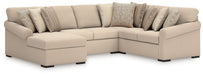 LadyMae Sectional with Chaise - Furniture Bros & Mattress (Bolingbrook, IL)