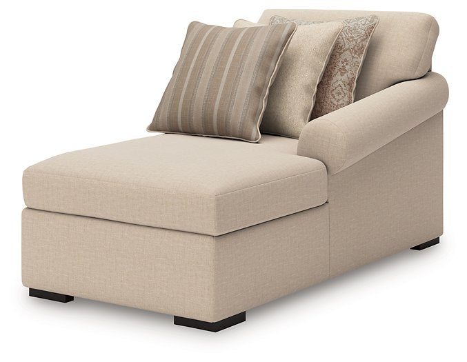 LadyMae Sectional with Chaise - Furniture Bros & Mattress (Bolingbrook, IL)
