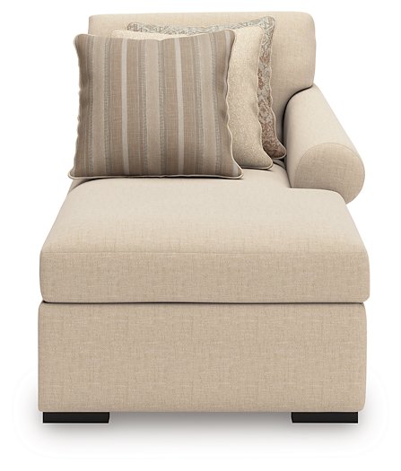 LadyMae Sectional with Chaise - Furniture Bros & Mattress (Bolingbrook, IL)