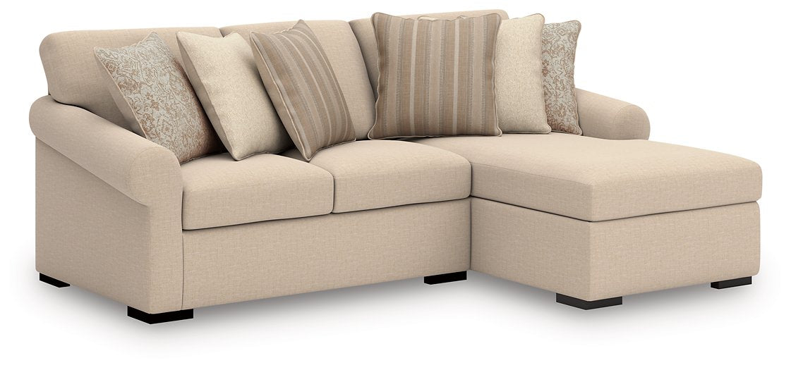 LadyMae Sectional with Chaise - Furniture Bros & Mattress (Bolingbrook, IL)