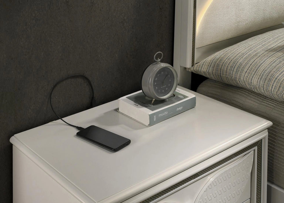 Queen Bed Frame - Dresser - Mirror - Chest - Nightstand