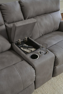 Next-Gen DuraPella Power Reclining Sectional - Furniture Bros & Mattress (Bolingbrook, IL)