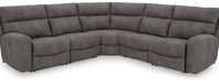Next-Gen DuraPella Power Reclining Sectional - Furniture Bros & Mattress (Bolingbrook, IL)