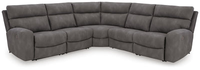 Next-Gen DuraPella Power Reclining Sectional - Furniture Bros & Mattress (Bolingbrook, IL)