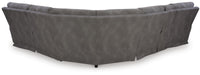 Next-Gen DuraPella Power Reclining Sectional - Furniture Bros & Mattress (Bolingbrook, IL)