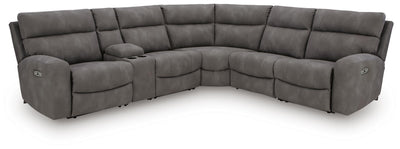 Next-Gen DuraPella Power Reclining Sectional - Furniture Bros & Mattress (Bolingbrook, IL)