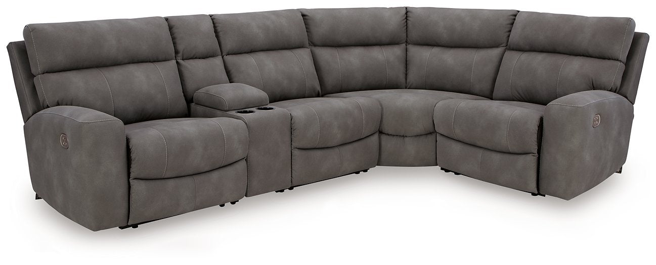 Next-Gen DuraPella Power Reclining Sectional - Furniture Bros & Mattress (Bolingbrook, IL)