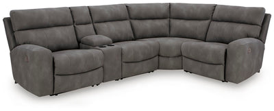 Next-Gen DuraPella Power Reclining Sectional - Furniture Bros & Mattress (Bolingbrook, IL)