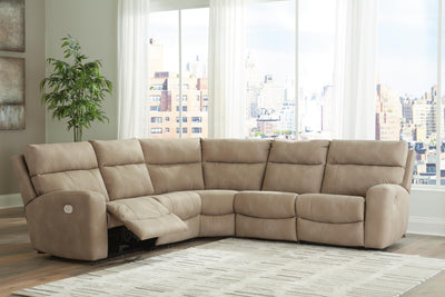 Next-Gen DuraPella Power Reclining Sectional - Furniture Bros & Mattress (Bolingbrook, IL)