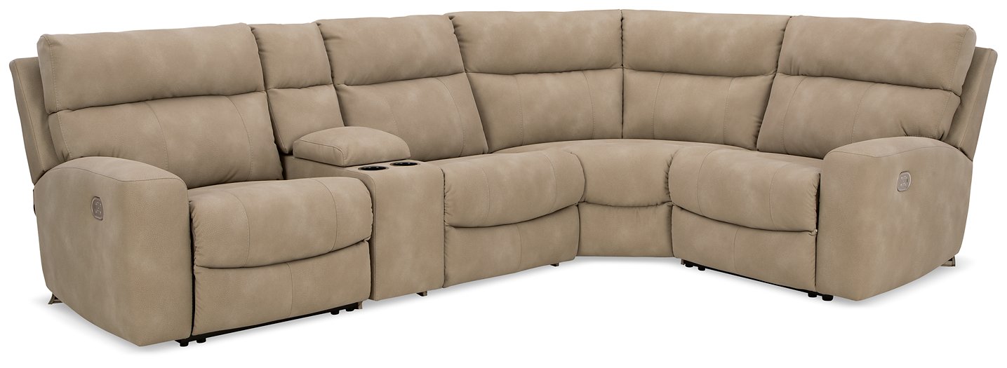 Next-Gen DuraPella Power Reclining Sectional - Furniture Bros & Mattress (Bolingbrook, IL)