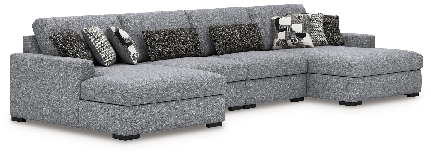 Bealton Sectional with Double Chaise - Furniture Bros & Mattress (Bolingbrook, IL)