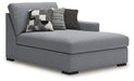 Bealton Sectional with Double Chaise - Furniture Bros & Mattress (Bolingbrook, IL)