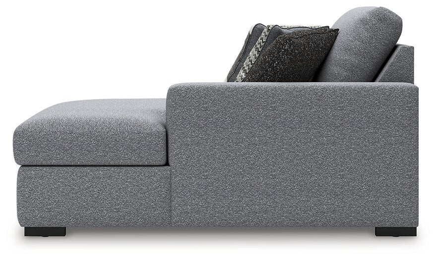 Bealton Sectional with Double Chaise - Furniture Bros & Mattress (Bolingbrook, IL)