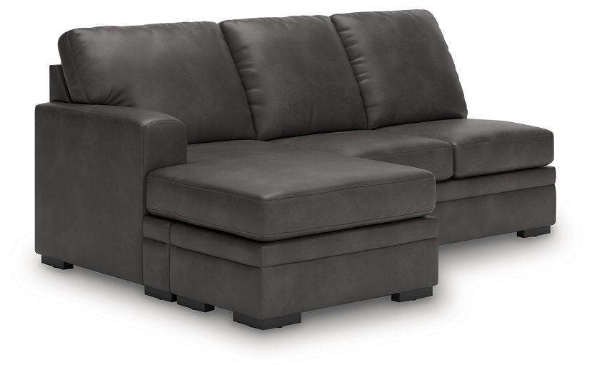 Lofton-Pike Sectional with Chaise - Furniture Bros & Mattress (Bolingbrook, IL)