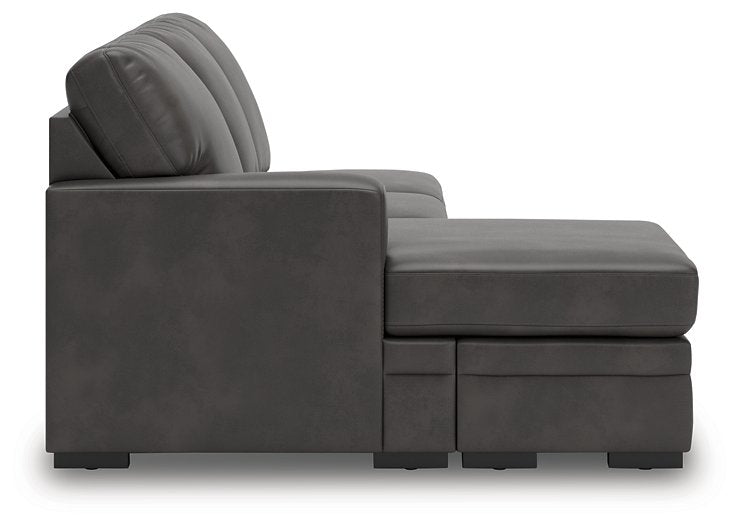 Lofton-Pike Sectional with Chaise - Furniture Bros & Mattress (Bolingbrook, IL)