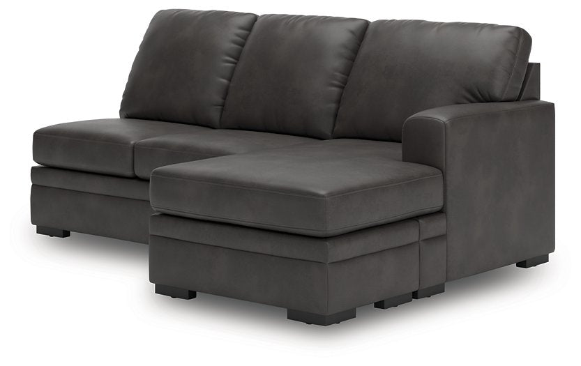 Lofton-Pike Sectional with Chaise - Furniture Bros & Mattress (Bolingbrook, IL)