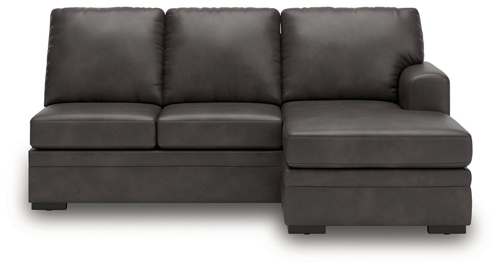 Lofton-Pike Sectional with Chaise - Furniture Bros & Mattress (Bolingbrook, IL)