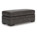 Lofton-Pike Oversized Accent Ottoman - Furniture Bros & Mattress (Bolingbrook, IL)