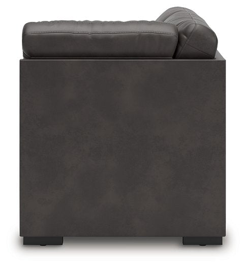 Lofton-Pike Sectional with Chaise - Furniture Bros & Mattress (Bolingbrook, IL)