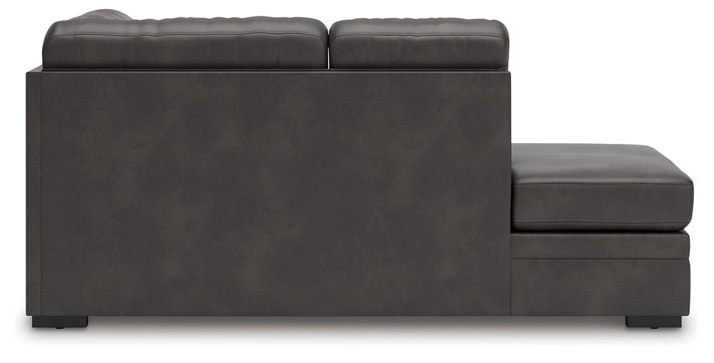 Lofton-Pike Sectional with Chaise - Furniture Bros & Mattress (Bolingbrook, IL)