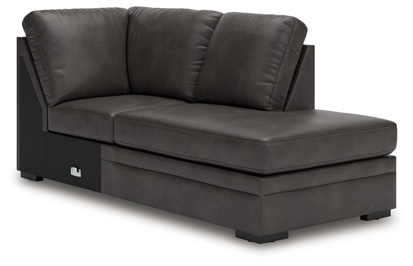 Lofton-Pike Sectional with Chaise - Furniture Bros & Mattress (Bolingbrook, IL)