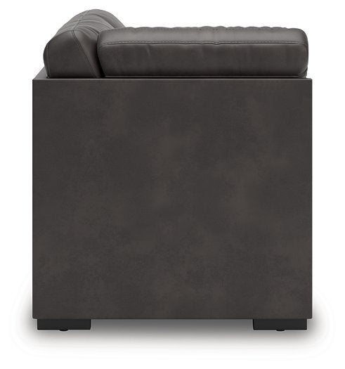 Lofton-Pike Sectional with Chaise - Furniture Bros & Mattress (Bolingbrook, IL)