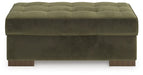 Caspian-Town Oversized Accent Ottoman - Furniture Bros & Mattress (Bolingbrook, IL)