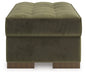 Caspian-Town Oversized Accent Ottoman - Furniture Bros & Mattress (Bolingbrook, IL)