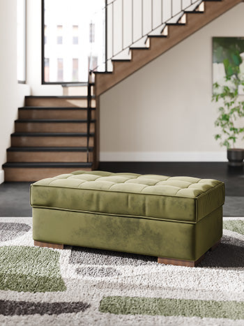 Caspian-Town Oversized Accent Ottoman - Furniture Bros & Mattress (Bolingbrook, IL)