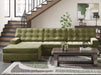 Caspian-Town Sectional with Chaise - Furniture Bros & Mattress (Bolingbrook, IL)