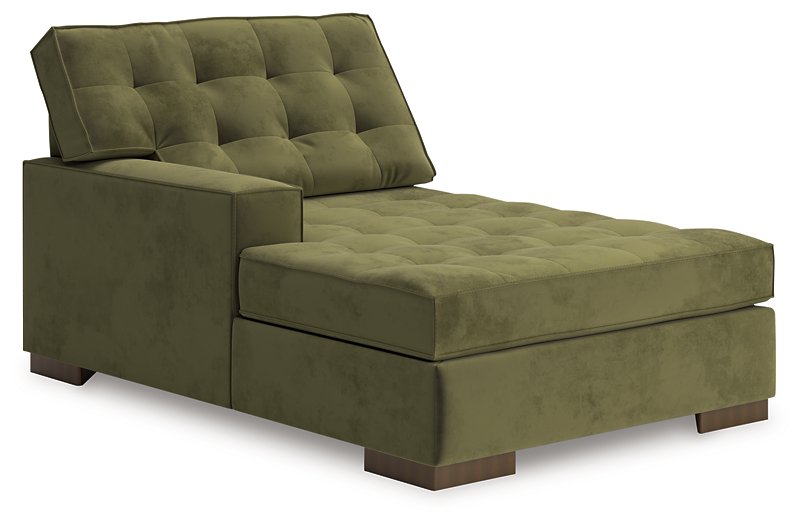 Caspian-Town Sectional with Chaise - Furniture Bros & Mattress (Bolingbrook, IL)
