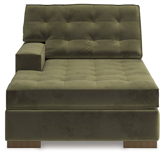 Caspian-Town Sectional with Chaise - Furniture Bros & Mattress (Bolingbrook, IL)